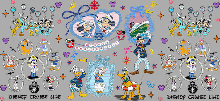 16oz Disney style-D-1592